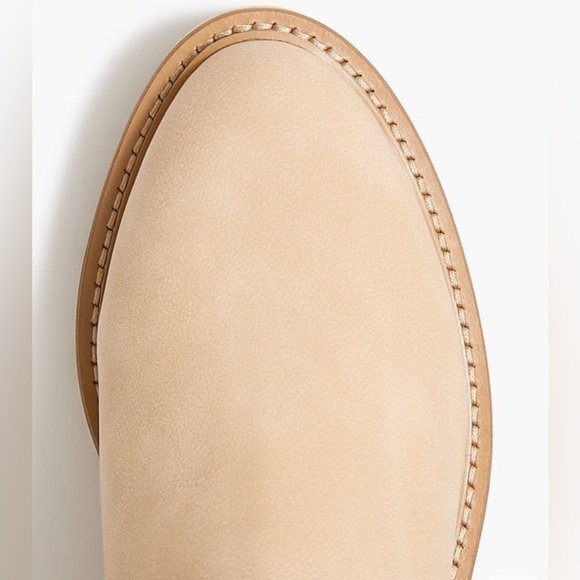 NWT J.Crew Sherpa-Lined Lug Sole Chelsea Boots | Natural Tan | 10.5 | SOLD OUT - Picture 3 of 7